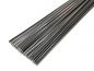 Preview: Plastic welding rods PVC-U rigid 6mm Triangular Grey 1kg rods | az-reptec